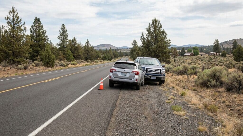 Person in suit extending handshake across desk during professional meeting